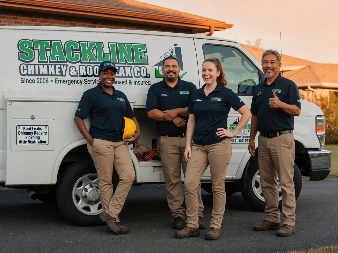 Chimney flashing repair company in Hebron, MD